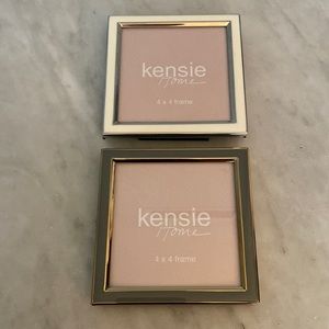 Set of two 4x4 Kensie Home picture frames